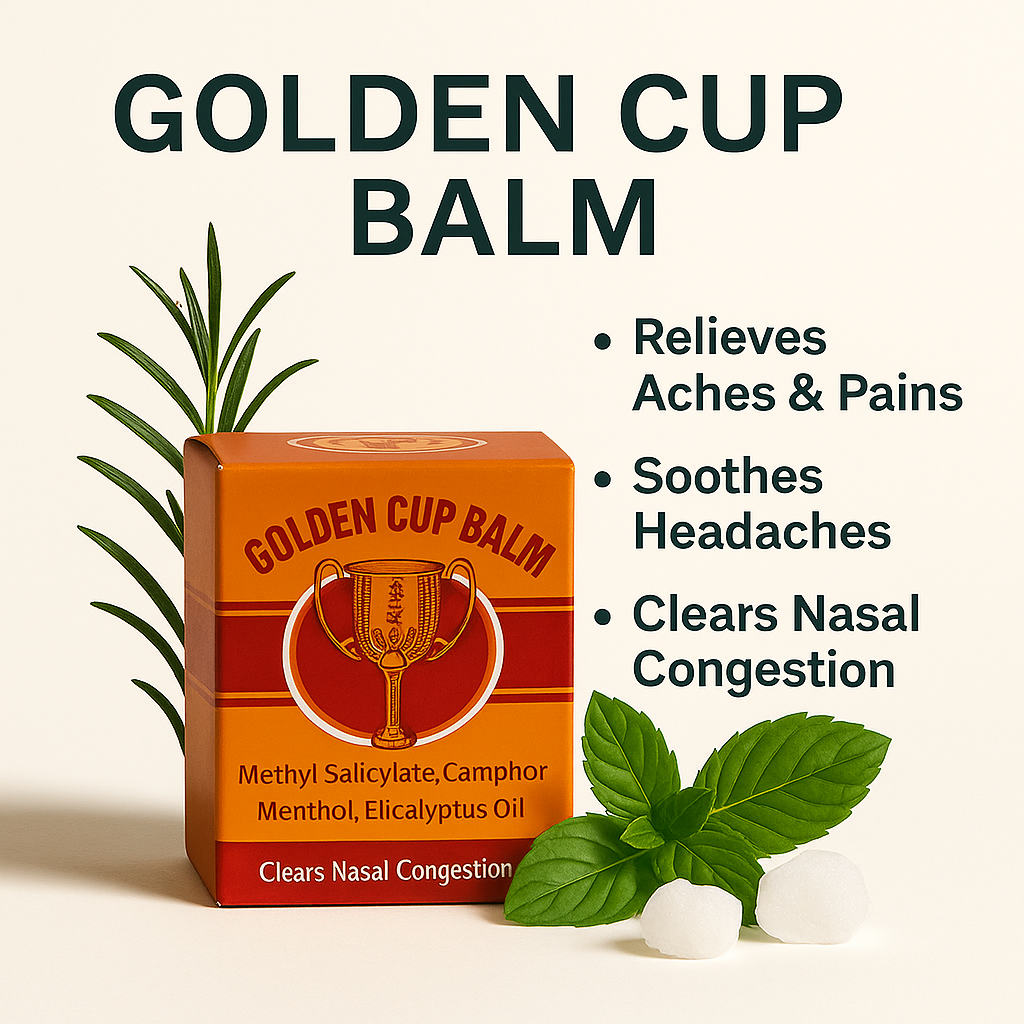 Golden Cup Balm – Thai Herbal Balm
