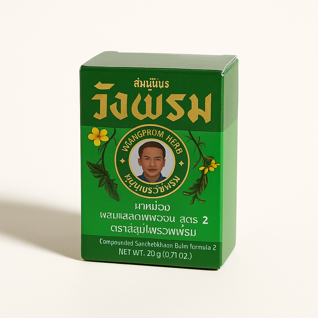 Wangprom Green Thai Herbal Balm