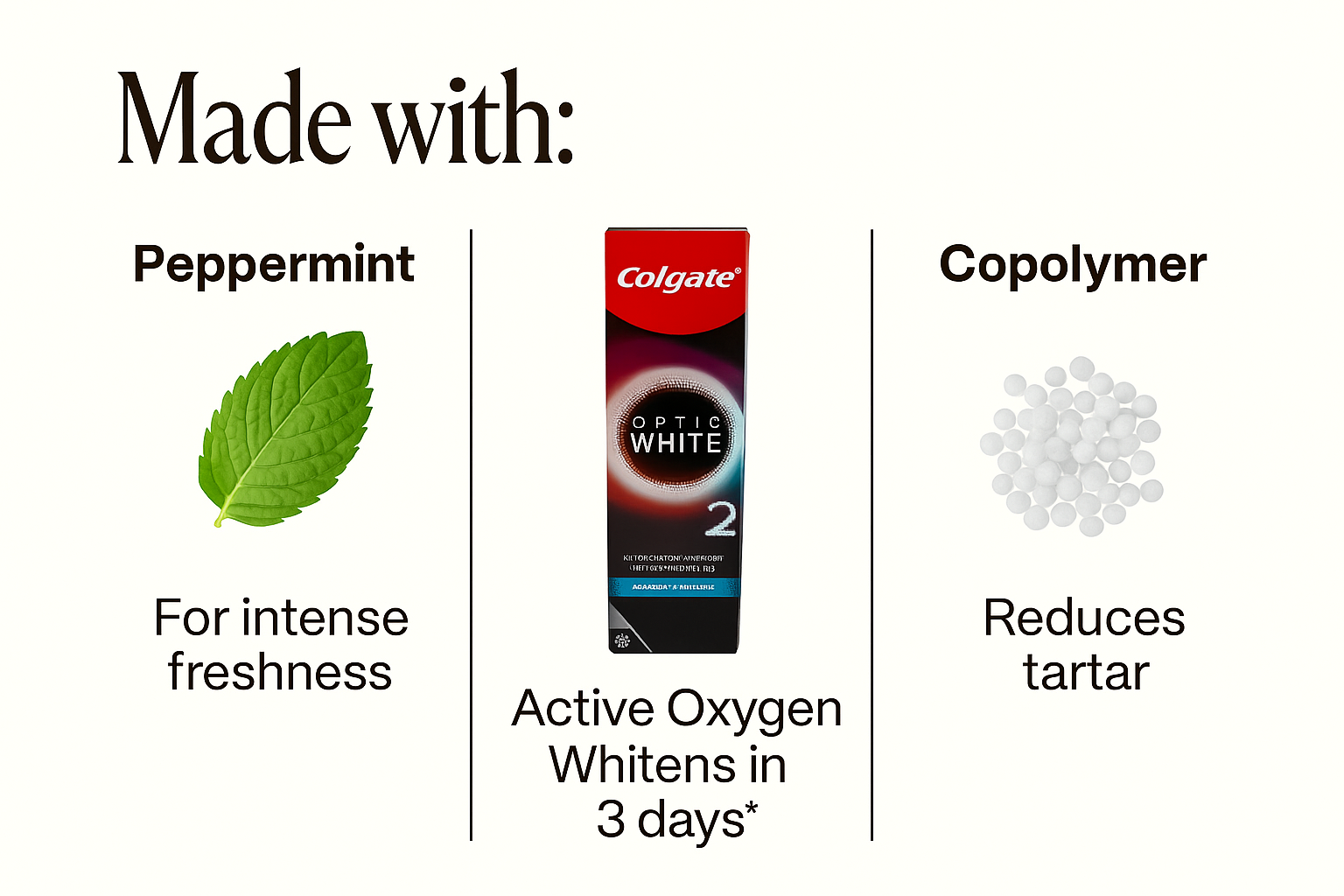 Colgate Optic White 2 – Aromatic Menthol (Thailand Edition)